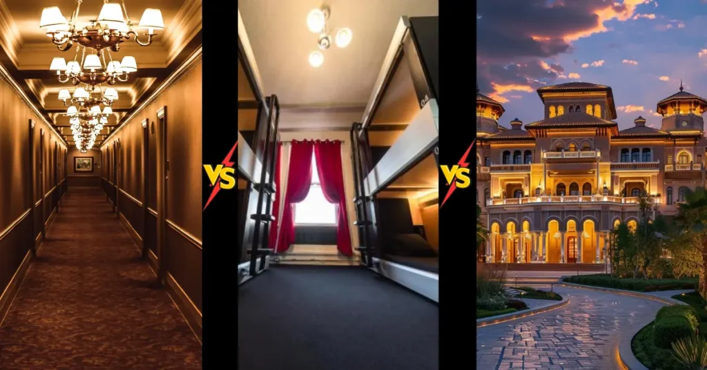 Hotels vs. Hostels vs. Airbnb