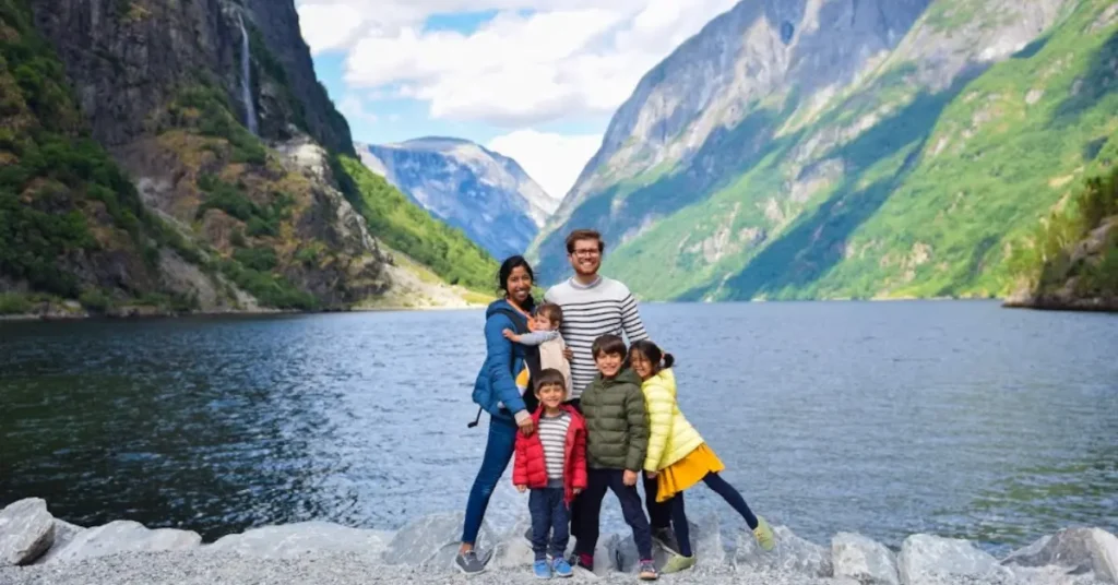 Norway beaches with baby 